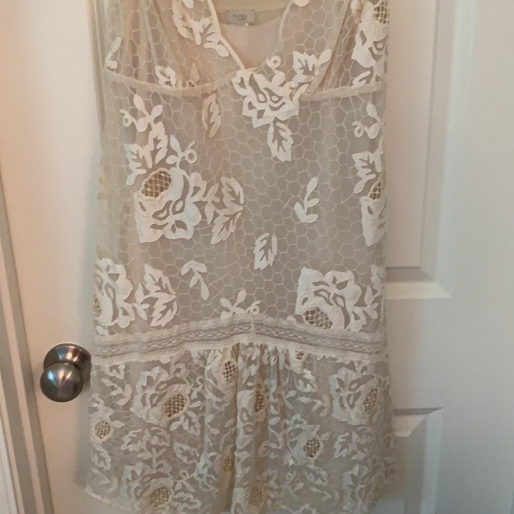 Hoss off cream lace dress. Size 36 - Picture 5 of 11